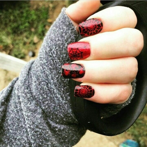 Color Street Makeup Nails Bugged Out Spiders Halloween Poshmark